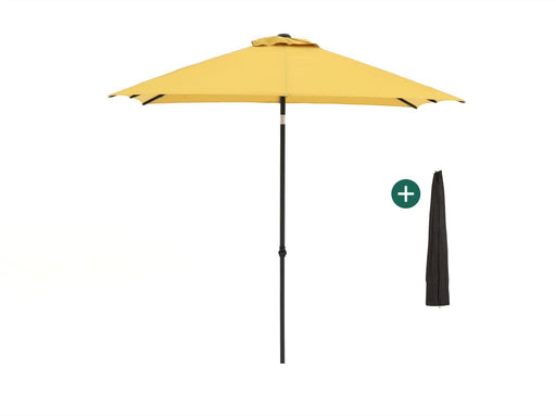 Shadowline Pushup parasol 240x240cm Geel-124568