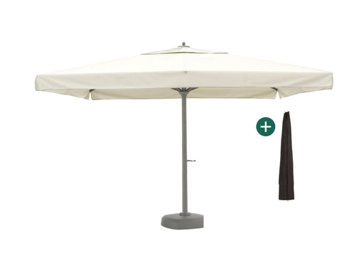Shadowline Java parasol 400x400cm Wit-125814