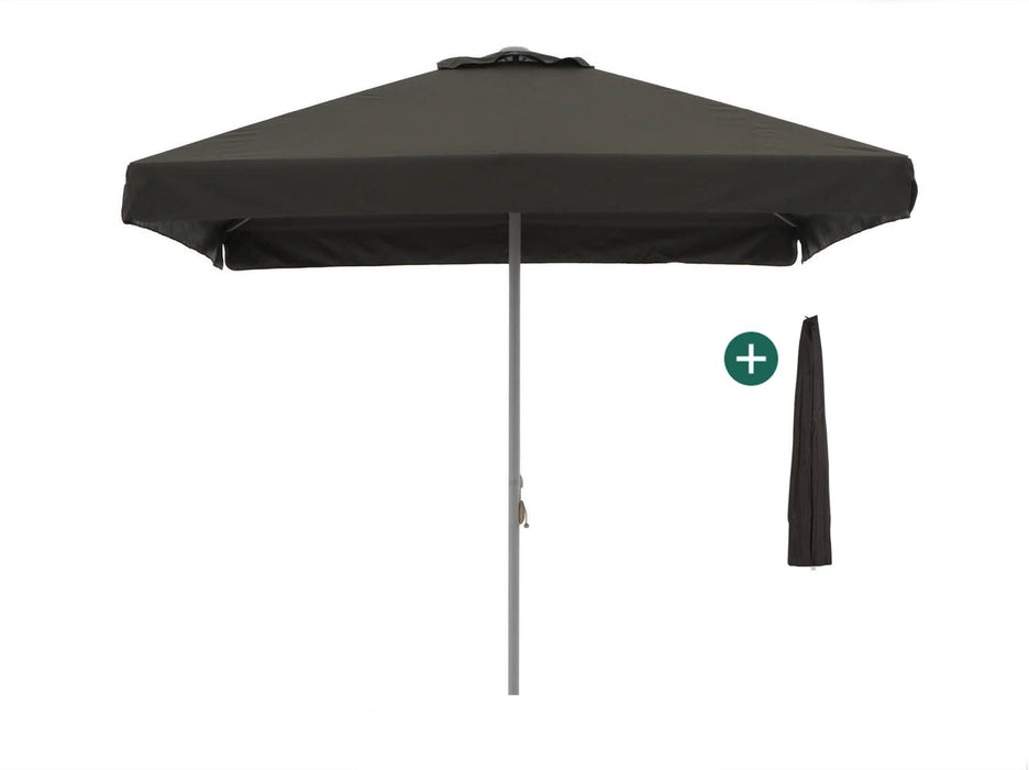 Shadowline Bonaire parasol 300x300cm Grijs-124484