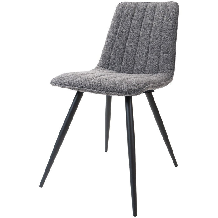 Home67 Eetkamerstoel Joppe Grey - ThatLyfeStyle