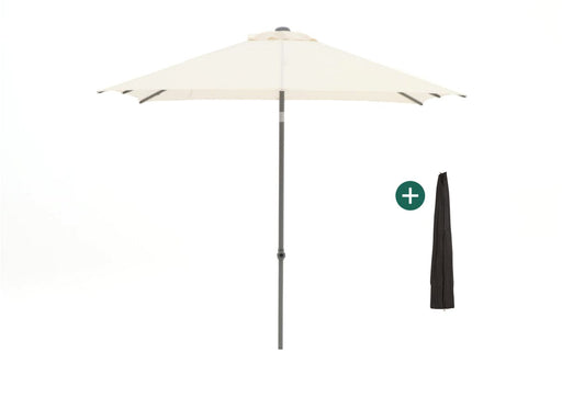 Shadowline Pushup parasol 240x240cm Wit-124572
