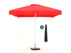 Shadowline Bonaire parasol 300x300cm Rood-116347