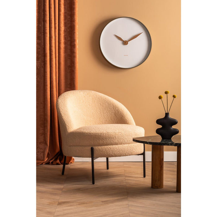 Leitmotiv Noble Fauteuil Teddy Beige