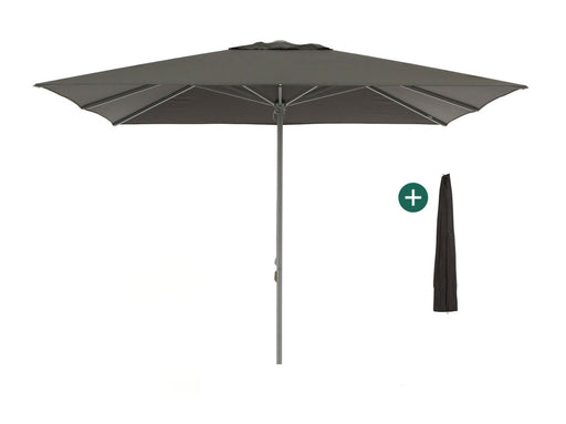 Shadowline Cuba parasol 350x350cm Grijs-124515