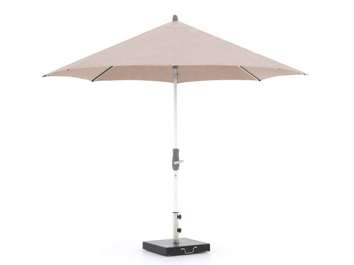 Glatz AluTwist parasol ø 330cm Taupe-113644