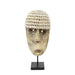 The Cowrie Mask on Stand - Medium - ThatLyfeStyle