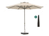Shadowline Cuba parasol ø 350cm Taupe-125788