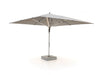 Glatz Fortello LED parasol 400x400cm Taupe-122904