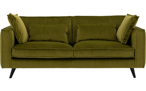 Goossens Bank Suite groen, stof, 2,5-zits, elegant chic-300404065