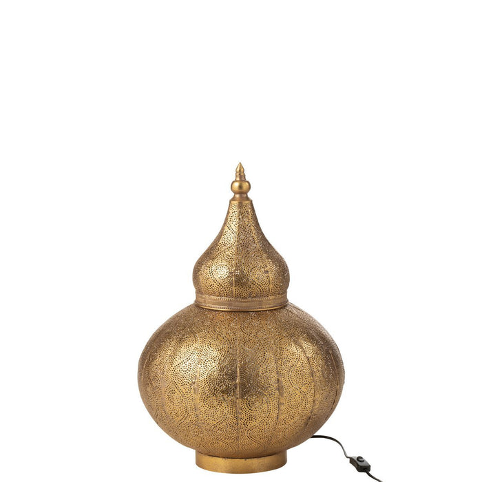 J-Line lamp Aladin - metaal - goud - small