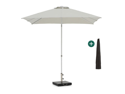 Shadowline Pushup parasol 240x240cm Wit-125860