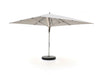 Glatz Fortello LED parasol 400x400cm Taupe-122881