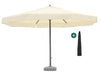 Shadowline Java parasol ø 500cm Wit-125828
