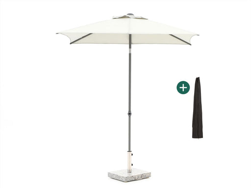 Shadowline Pushup parasol 210x150cm Wit-125851