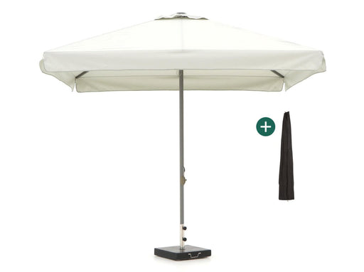 Shadowline Bonaire parasol 300x300cm Wit-125700