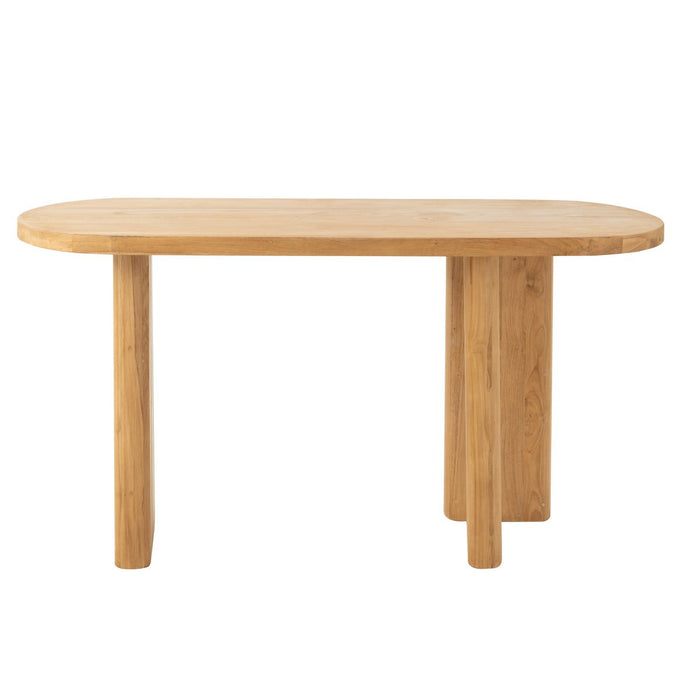 J-Line Sidetable Teak Hout Naturel