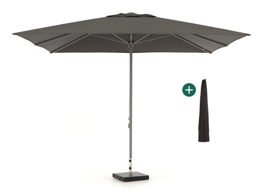 Shadowline Cuba parasol 350x350cm Grijs-125736