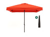 Shadowline Bonaire parasol 300x300cm Rood-124507