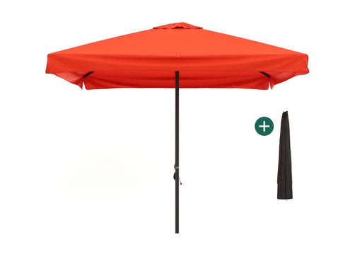 Shadowline Bonaire parasol 300x300cm Rood-124507
