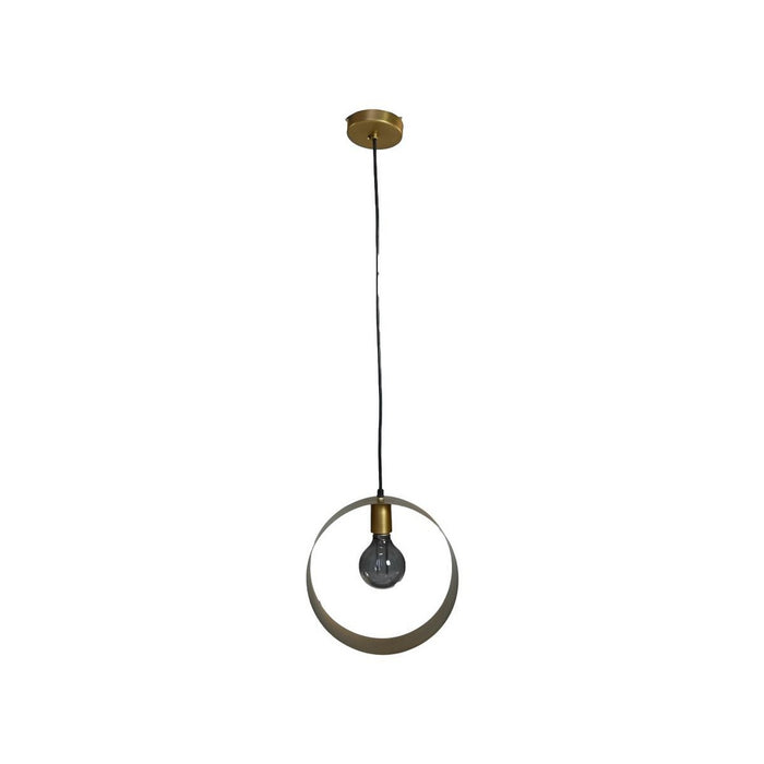 Hanglamp Rond - ø30x10 - Goud - IJzer