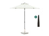 Shadowline Pushup parasol Ø 250cm Wit-125867
