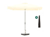 Shadowline Aruba parasol 250x250cm Wit-125634