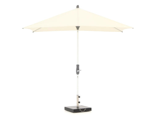 Glatz AluTwist parasol 250x200cm Wit-113520