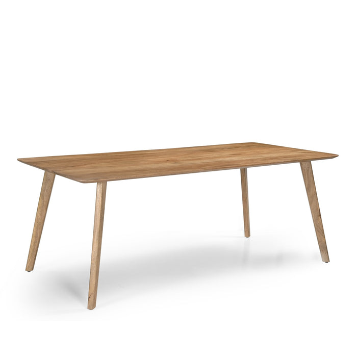 Eettafel Denmark Mangohout 160cm - Giga Meubel