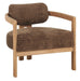 MUST Living Fauteuil Kelly Chenille - Bruin/Naturel