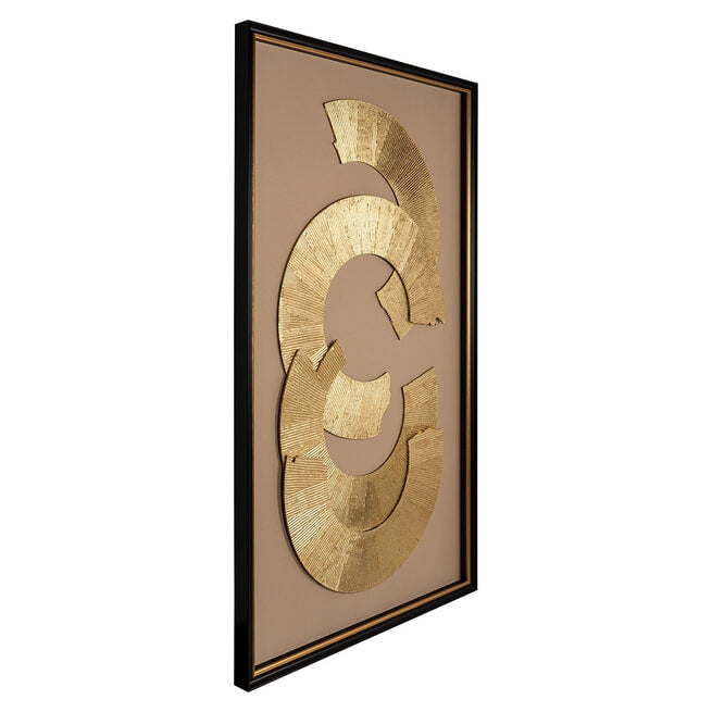 Richmond Wall Art 'Eden' 145 x 85cm, kleur goud