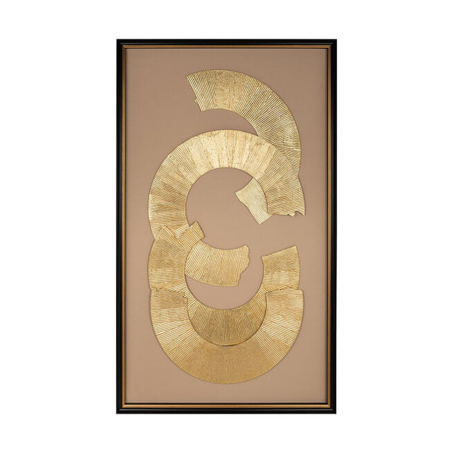 Richmond Wall Art 'Eden' 145 x 85cm, kleur goud