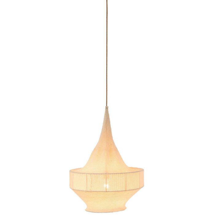 J-Line Hanglamp Handgebreid Beige Small