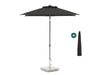 Shadowline Pushup parasol 210x150cm Grijs-125848