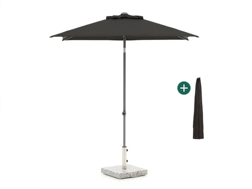 Shadowline Pushup parasol 210x150cm Grijs-125848
