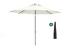 Shadowline Pushup parasol Ø 300cm Grijs-124585