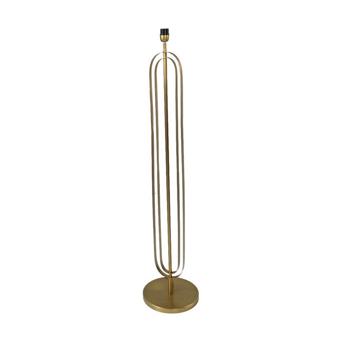 Vloerlamp Rond - 30x30x140 - Goud - Metaal