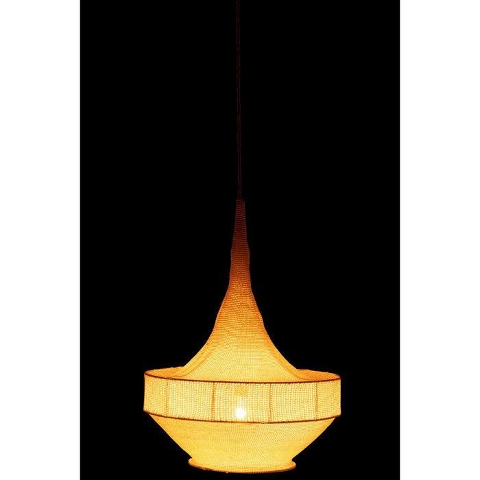 J-Line Hanglamp Handgebreid Beige Large