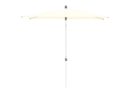 Glatz AluSmart parasol 210x150cm Wit-110345