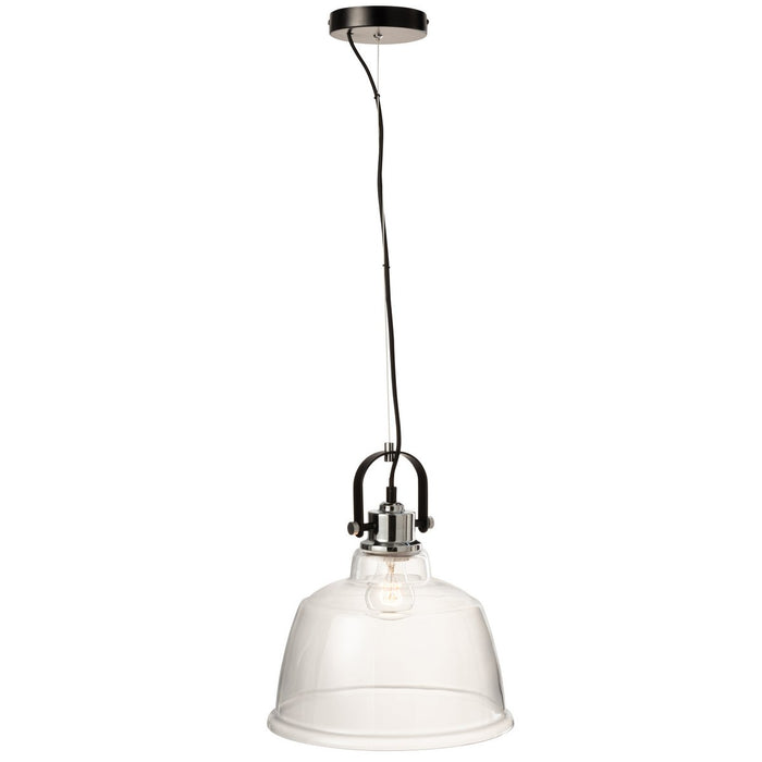 J-Line Magali hanglamp - metaal - transparant