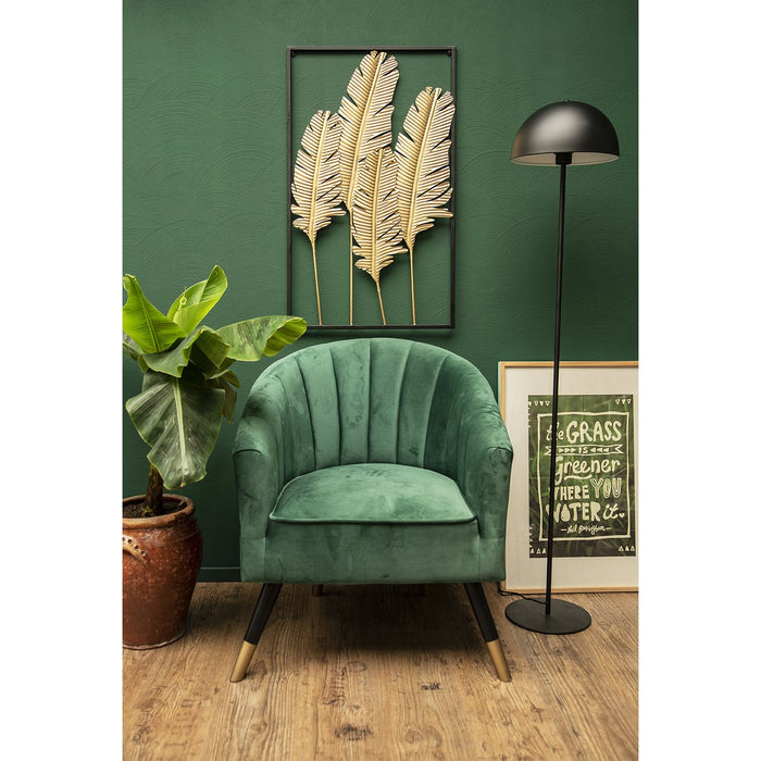 Leitmotiv Royal Fauteuil Fluweel Groen