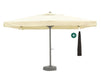 Shadowline Java parasol 450x450cm Wit-125820