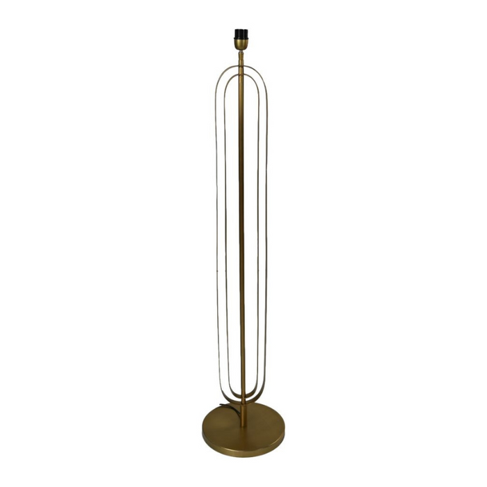 Vloerlamp Rond - 30x30x140 - Goud - Metaal