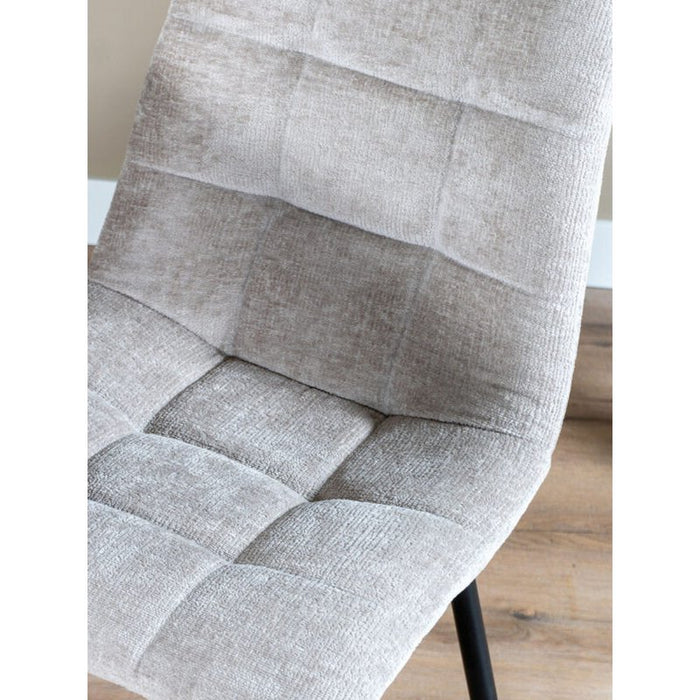 Home67 Eetkamerstoel Jenna Perfect Harmony Taupe - ThatLyfeStyle