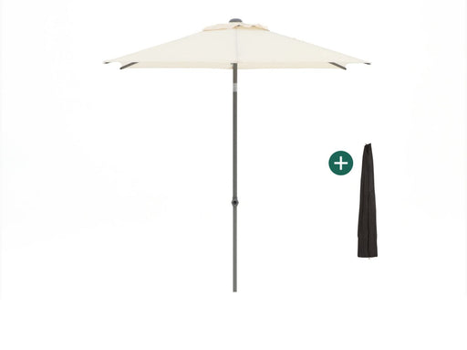 Shadowline Pushup parasol 210x150cm Wit-124564