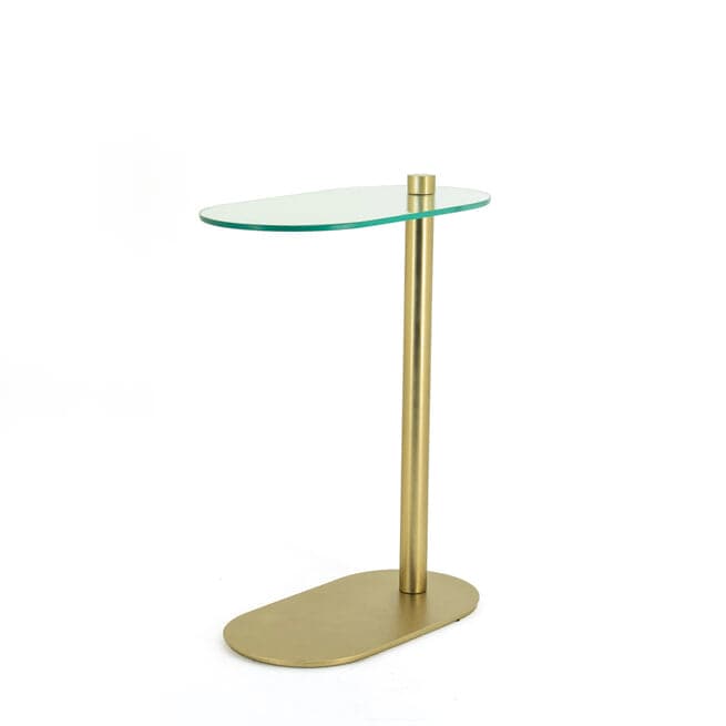 By-Boo Laptoptafel 'Plato' 55cm hoog, Goud