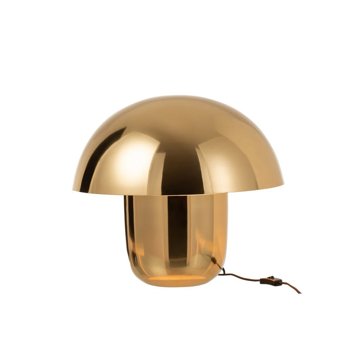 J-Line lamp Paddenstoel - ijzer - goud - large