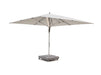 Glatz Fortello LED parasol 400x400cm Wit-125953