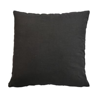 Cushion with print - 45x45 - Black/Gold - Velvet