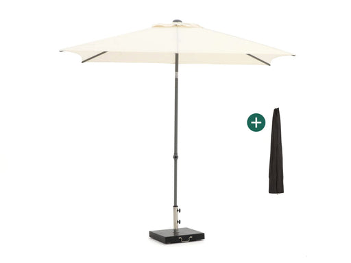 Shadowline Pushup parasol 250x200cm Wit-125864