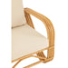 J-Line Fauteuil Jute Textiel Naturel Wit - ThatLyfeStyle